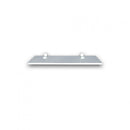 Prateleira Simples 40x20 cm Com Suporte Em Mdf Branco