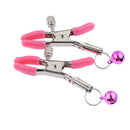 Kit Rabo de Coelho com Tiara de Orelhas - Grampos para os seios em Metal e Laço