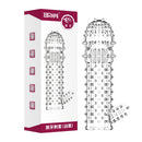 Capa Extensora Peniana com Estimulador Wolf 12,5cm - Love Nest