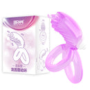 Anel Peniano Com Linguinha e Vibro - Love Nest