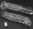 Capa Extensora com Vibro e Anel Escrotal em Silicone Love Nest