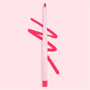 Lápis Retrátil Colorido Melu RR2056 All Pink Vermelho