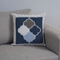 Capa para Almofada Grécia 1 Peça 45cm x 45cm 60% Algodão / 40% Poliéster Tecido Jacquard Com Zíper