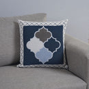 Capa para Almofada Grécia 1 Peça 45cm x 45cm 60% Algodão / 40% Poliéster Tecido Jacquard Com Zíper