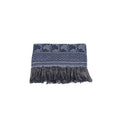 Manta para Sofá Luxor 1 Peça 2,10m x 1,35m 60% Algodão / 40% Poliéster Jacquard com Franja