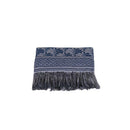 Manta para Sofá Luxor 1 Peça 2,10m x 1,35m 60% Algodão / 40% Poliéster Jacquard com Franja