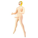Boneca Inflável com Vibro Sweet Paradise 1,60 m Ânus e Vagina