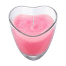 Vela Fogo da Paixão Com Glitter Aroma Chiclete