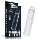 Capa Peniana Transparente em CyberSkin 2,5 cm - Lovetoy
