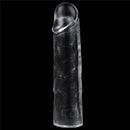 Capa Peniana Transparente em CyberSkin 2,5 cm - Lovetoy