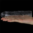 Capa Peniana Transparente em CyberSkin 2,5 cm - Lovetoy