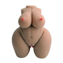 Masturbador Corpinho Realístico Quadril Marrom CyberSkin 7kg