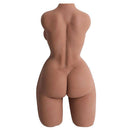 Masturbador Corpinho Realístico Marrom em CyberSkin 14kg