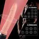 Máquina do Sexo Vai e Vem 7 modos de vibração 18 x 3,5 cm Controle Remoto - GATLING PLUS-RCT S-Hande