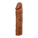 Capa Peniana com Glande e Veias Saltadas em Silicone 19 cm - Aumente seu Pênis em 3,5 cm
