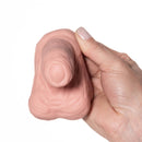 Prótese Marrom com Ventosa em Realistic Skin 100% Cyber Skin – 25x6,5 cm – Bruce - UPPER TOYS