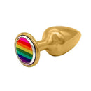 Plug M Pride Dourado LGBTQI+ Plug Pride - HARD