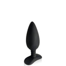 Plug Anal Com Vibro em Silicone À Prova d'água Recarregável e Controle Remoto 6 Modos de Vibração