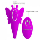 Vibrador Para Casal Chimera em Formato de Borboleta com 12 níveis de Vibração Recarregável - Pretty Love