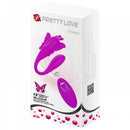Vibrador Para Casal Chimera em Formato de Borboleta com 12 níveis de Vibração Recarregável - Pretty Love