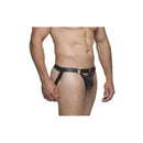 Cueca Jockstrap Aberta Atrás com 3 Argolas na frente