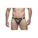 Cueca Jockstrap Aberta Atrás com 3 Argolas na frente