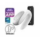 Satisfyer Double Fun Vibrador para Casal controlado por App via Bluetooth e Controle Remoto - Preto