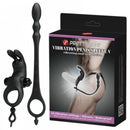 Kit Anel Peniano com Anel Escrotal e Plug Anal Estimulador de Próstata 10 modos de Vibração- Pretty Love