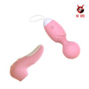 Vibrador e Massageador de Clitóris Com Aquecimento Loli Recarregável - NV TOYS