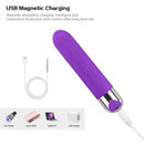G-SPOT Vibrador Personal Ondulado Rosa 12 Modos de Vibrações Recarregável 13 cm YOUVIBE
