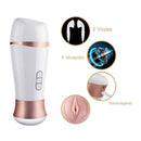 Smart Cup - Masturbador Vagina Com Voz e Fone de Ouvido Recarregável 10 modos de vibração