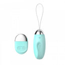 Bullet com controle remoto SHAPE OF LOVE Verde Silicone Texturizado - LILO SPARK OF LOVE