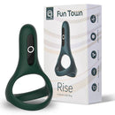 Anel Rise Fun Town controlado via APP Magic Motion À prova d'água 10 modos de vibração