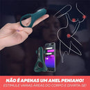 Anel Rise Fun Town controlado via APP Magic Motion À prova d'água 10 modos de vibração