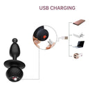 Plug Anal Pompom Magic Bunny - Magic Motion controlado via APP 10 modos de vibração À prova d'água
