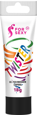 Twister Bisnaga Vibrador Líquido Eletrizante Esquenta e Esfria 18g - For Sexy
