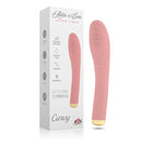 Vibrador Soft Curvy Super Vibes Texturizado Ponto G com 7 Níveis de Vibração