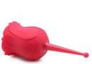 Vibrador Rosa e Sugadora de Clitóris 7 modos de vibração e 5 ondas de pressão - À prova d'água