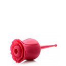 Vibrador Rosa e Sugadora de Clitóris 7 modos de vibração e 5 ondas de pressão - À prova d'água