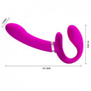 Valerie Vibrador Mulher Ativa Borboleta STRAPLESS Duplo Motor - Pretty Love