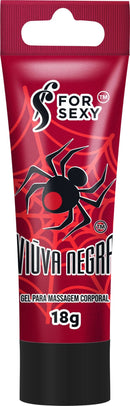 Viúva Negra Bisnaga - Excita Vibra Esquenta e Esfria 18g - For Sexy