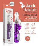 Clássico Vibrador Jack Rabbit Rotativo Patinho 36 modos de Vibração