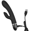 Vibrador Dupla Estimulação Simultânea Ponto G e Clitóris com 2 motores Recarregável - Lovetoy O-Sensual Clit Duo Climax
