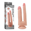 Pênis Macio e Firme Dupla Penetração com Camada Dupla 6.25" e 7" - LOVETOY SLIDING-SKIN DUAL LAYER DONG