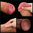 Pênis Monstruoso Macio Firme e Texturizado com Camada Dupla 12" - LOVETOY DUAL-LAYERED PLATINUM SILICONE NATURE COCK