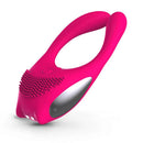 Vibrador MultiFuncional Texturizado com Pinças Massageadoras Unissex - 12 modos de Vibração à Prova D'água - MULTI PRO -
