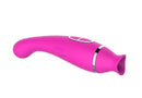 Vibrador Ponto G e Sugador de Clitóris Mermaid - Recarregável com 12 Vibrações e 7 Sucções