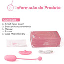 Vibrador Kegel Coach para prática de pompoarismo por APP - Magic Motion