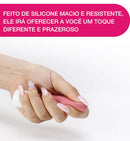 Power Bullet Recarregável Magic Lotos - Formato de Batom Silicone Soft-Touch Controlado por Aplicativo