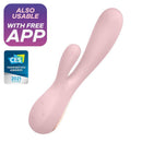 Satisfyer Monoflex Rosa pode ser controlado por APP